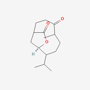 (9R)-5-methyl-8-propan-2-yl-10-oxabicyclo[7.2.1]dodecane-4,11-dione