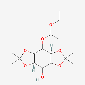 (3aS,7aS)-8-(1-Ethoxyethoxy)-2,2,6,6-tetramethylhexahydro-2H,6H-benzo[1,2-d:4,5-d']bis[1,3]dioxol-4-ol