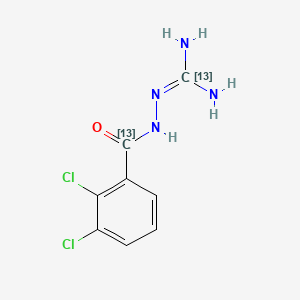 2,3-Dichlorobenzamidyl Guanidine-13C2