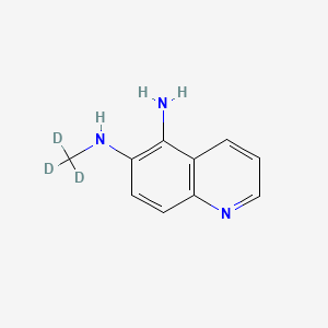 5-Amino-6-(methylamino-d3)quinoline