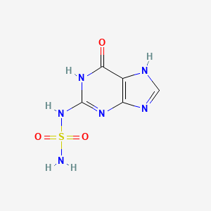 N-(6-Oxo-6,7-dihydro-1H-purin-2-yl)sulfuric diamide