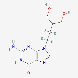 molecular formula C10H15N5O3 B562112 Penciclovir-d4 CAS No. 1020719-72-5