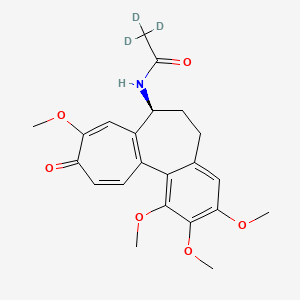molecular formula C22H25NO6 B562119 iso-Colchicine-d3 