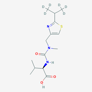 N-[[N-Methyl-N-[(2-isopropyl-1,1,1,3,3,3-d6]-4-thiazolyl)methyl)amino]carbonyl-L-valine Carboxylic A