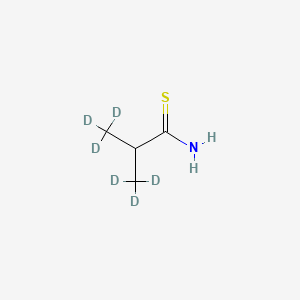 2-Methyl-d3-propane-3,3,3-d3-thioamide