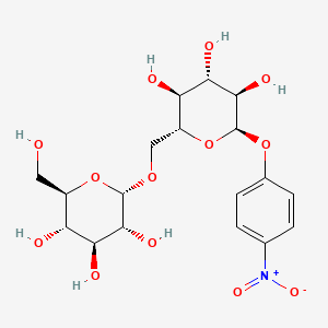 4-Nitrophenyl 6-O-alpha-D-glucopyranosyl-alpha-D-glucopyranoside