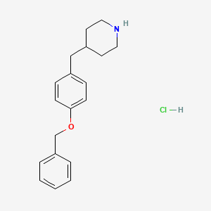 4-(4-(Benzyloxy)benzyl)piperidine hydrochloride