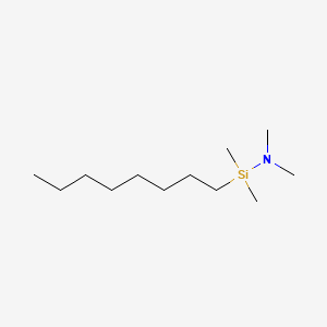 N-Octyldimethyl(dimethylamino)silane