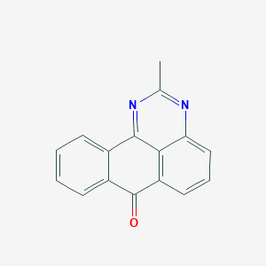 molecular formula C16H10N2O B5621467 2-Methyl-benzo[e]perimidin-7-one 