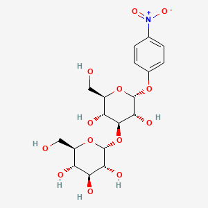 4-Nitrophenyl 3-O-alpha-D-glucopyranosyl-alpha-D-glucopyranoside
