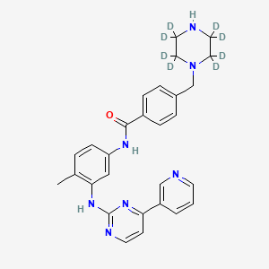 molecular formula C28H29N7O B562160 N-Desmethyl Imatinib-d8 CAS No. 1185103-28-9