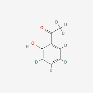 1-[2-Hydroxy(~2~H_4_)phenyl](~2~H_3_)ethan-1-one