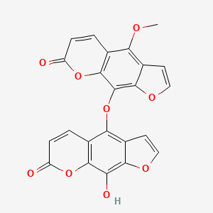 molecular formula C23H12O9 B562184 Rivulobirin B 