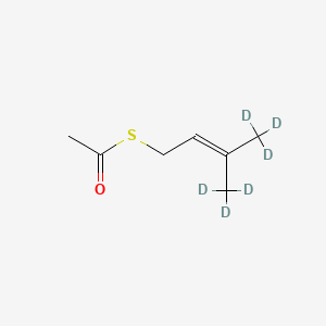 3-Methyl-2-buten-1-yl Thiolacetate-d6