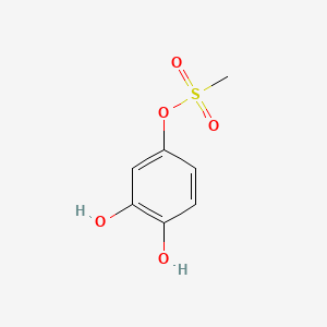 (3,4-Dihydroxyphenyl) methanesulfonate