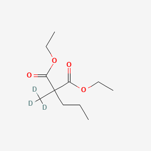 molecular formula C11H20O4 B562263 Diethyl 2-Methyl-d3-2-propylmalonate CAS No. 1246815-67-7