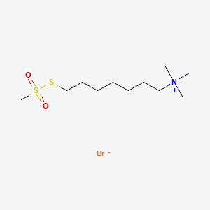 [7-(Trimethylammonium)hepyl] Methanethiosulfonate Bromide