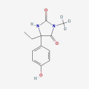 (+/-)-4-Hydroxy Mephenytoin-d3
