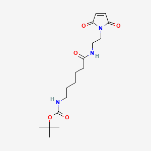 N-(2-Maleimidoethyl)-6-t-Boc-aminohexanamide