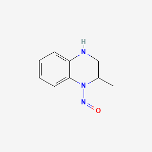 2-Methyl-1-nitroso-1,2,3,4-tetrahydroquinoxaline