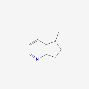 5-methyl-6,7-dihydro-5H-cyclopenta[b]pyridine