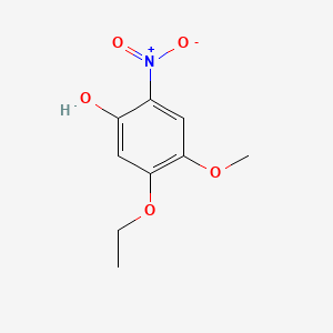 B562352 5-Ethoxy-4-methoxy-2-nitrophenol CAS No. 102871-30-7
