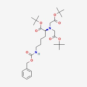 (5S)-N-Benzyloxycarbonyl-N-(5-Amino-1-carboxypentyl)iminodiacetic Acid, Tri-t-butyl Ester