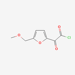 [5-(Methoxymethyl)furan-2-yl](oxo)acetyl chloride