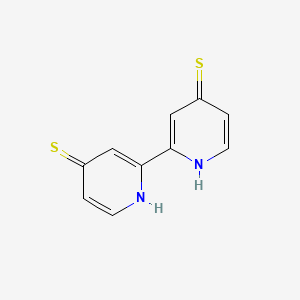 molecular formula C10H8N2S2 B562386 [2,2'-Bipyridine]-4,4'(1H,1'H)-dithione CAS No. 101028-40-4