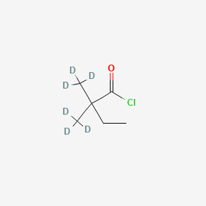 2,2-Dimethyl-d6-butyryl Chloride