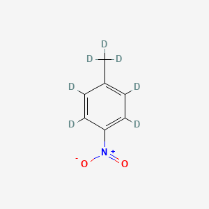 molecular formula C7H7NO2 B562404 4-Nitrotoluene-d7 CAS No. 84344-19-4
