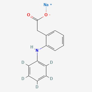 2-(Aminophenyl-d5)-phenylacetic Acid Sodium Salt