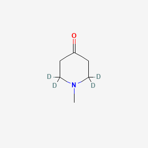 1-Methyl-4-oxopiperidine-d4