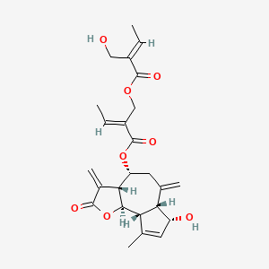 molecular formula C25H30O8 B562428 Prespicatin CAS No. 100015-12-1