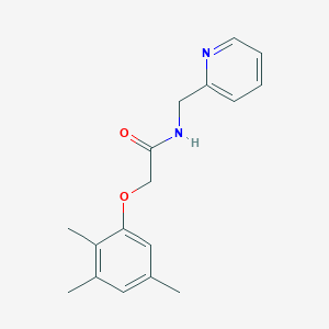 molecular formula C17H20N2O2 B5624391 N-(pyridin-2-ylmethyl)-2-(2,3,5-trimethylphenoxy)acetamide 