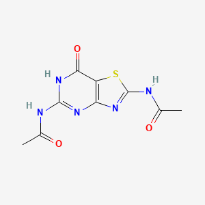 N,N'-(7-Hydroxythiazolo[4,5-d]pyrimidine-2,5-diyl)diacetamide