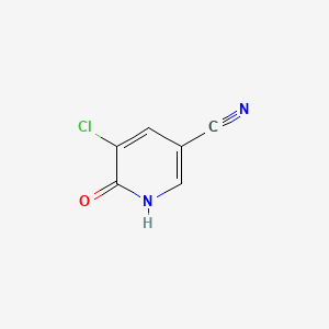 molecular formula C6H3ClN2O B562463 5-Chloro-6-hydroxynicotinonitrile CAS No. 19840-46-1