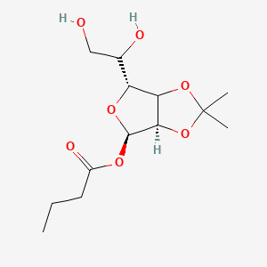 molecular formula C13H22O7 B562467 O-n-Butanoyl-2,3-O-diisopropylidene-alpha-D-mannofuranoside CAS No. 177562-15-1