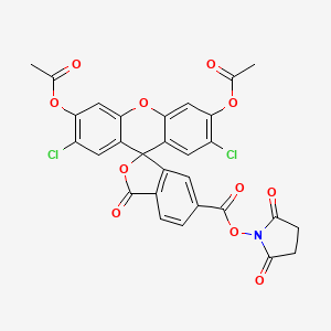 6-Carboxy-2',7'-dichlorofluorescein 3',6'-Diacetate Succinimidyl Ester