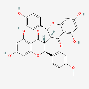 molecular formula C31H24O10 B562488 Sikokianin C CAS No. 159813-69-1