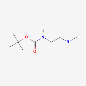 molecular formula C9H20N2O2 B562494 tert-butyl N-[2-(dimethylamino)ethyl]carbamate CAS No. 196200-04-1