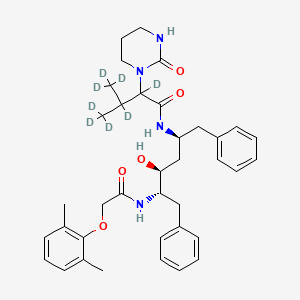 molecular formula C37H48N4O5 B562496 Lopinavir-d8 CAS No. 1322625-54-6