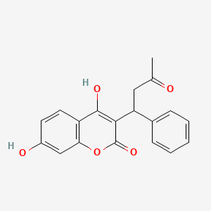 molecular formula C19H16O5 B562546 7-Hydroxywarfarin CAS No. 17834-03-6