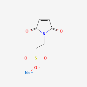 molecular formula C6H6NNaO5S B562579 N-(2-Sulfoethyl)maleimide Sodium Salt CAS No. 1299434-16-4