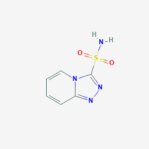 molecular formula C6H6N4O2S B056258 [1,2,4]Triazolo[4,3-a]pyridine-3-sulfonamide CAS No. 120267-05-2