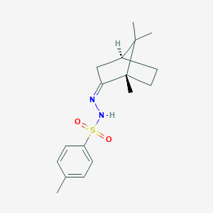 molecular formula C17H24N2O2S B056260 (1S)-(-)-Camphor p-tosylhydrazone CAS No. 123408-99-1