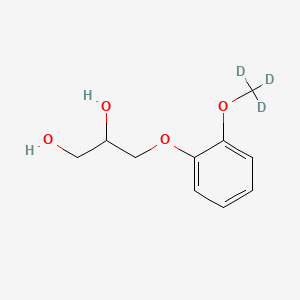 molecular formula C10H14O4 B562654 Guaifenesin-d3 CAS No. 1189924-85-3