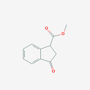 molecular formula C11H10O3 B056267 Methyl 3-oxo-2,3-dihydro-1H-indene-1-carboxylate CAS No. 29427-70-1