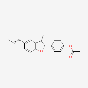 molecular formula C20H20O3 B562674 Conocarpan acetate CAS No. 56319-04-1