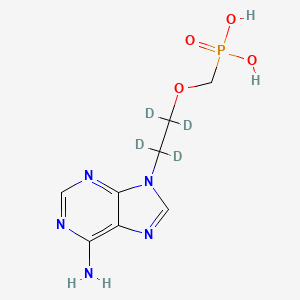 molecular formula C8H12N5O4P B562677 Adefovir-d4 